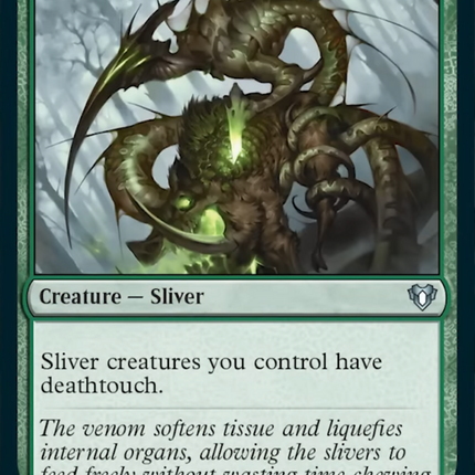 Venom Sliver [Commander Masters]