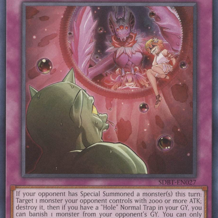 Terrifying Trap Hole Nightmare [SDBT-EN027] Common