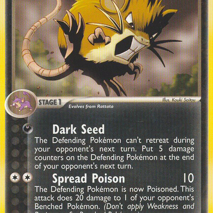 Dark Raticate (17/109) [EX: Team Rocket Returns]