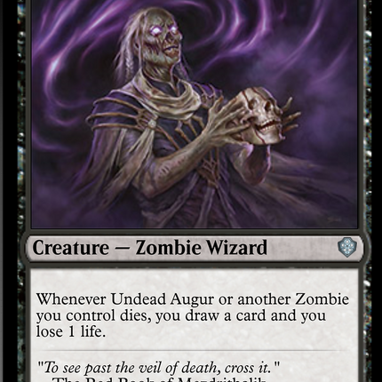 Undead Augur [Starter Commander Decks]