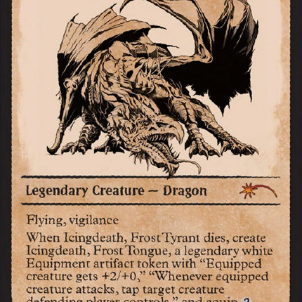 Icingdeath, Frost Tyrant (Showcase) [Secret Lair Drop Series]