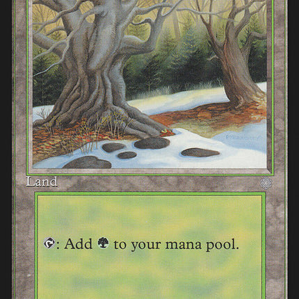 Forest (Orange Earth Between Two Trees) [Ice Age]