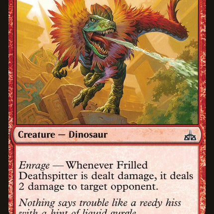 Frilled Deathspitter [Rivals of Ixalan]