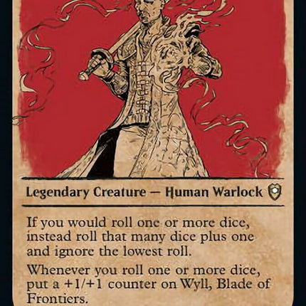 Wyll, Blade of Frontiers (Showcase) [Commander Legends: Battle for Baldur's Gate]