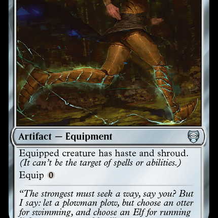 Lightning Greaves [The Lord of the Rings: Tales of Middle-Earth Commander]