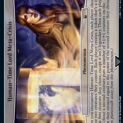 Human-Time Lord Meta-Crisis [Doctor Who]