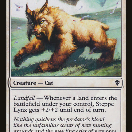 Steppe Lynx [Zendikar]