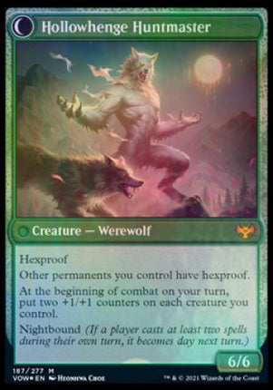 Avabruck Caretaker // Hollowhenge Huntmaster [Innistrad: Crimson Vow Prerelease Promos]
