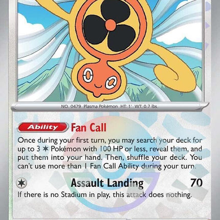 Fan Rotom (085/131) (Poke Ball Pattern) [Scarlet & Violet: Prismatic Evolutions]