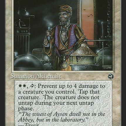 Samite Alchemist (Taysir Flavor Text) [Homelands]