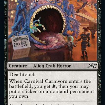 Carnival Carnivore (Galaxy Foil) [Unfinity]