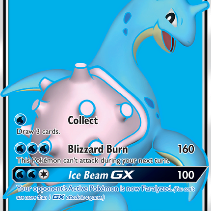 Lapras GX (139/149) [Sun & Moon: Base Set]