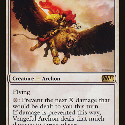 Vengeful Archon [Magic 2011]
