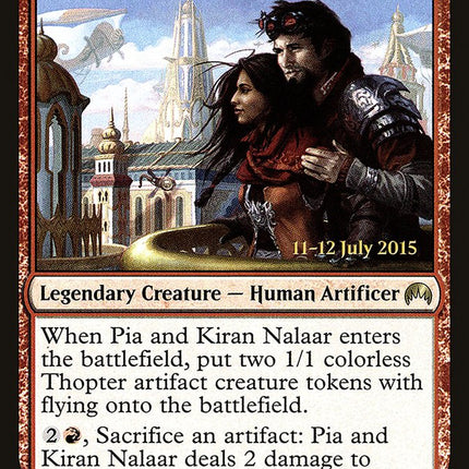Pia and Kiran Nalaar [Magic Origins Prerelease Promos]
