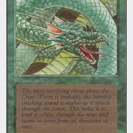 Craw Wurm [Unlimited Edition]