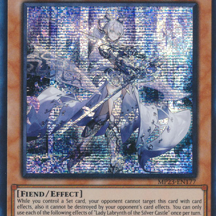 Lady Labrynth of the Silver Castle [MP23-EN177] Prismatic Secret Rare