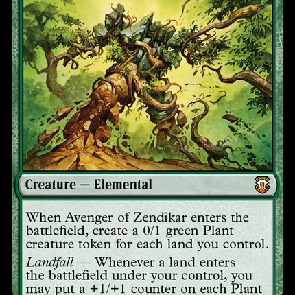 Avenger of Zendikar (Ripple Foil) [Modern Horizons 3 Commander]