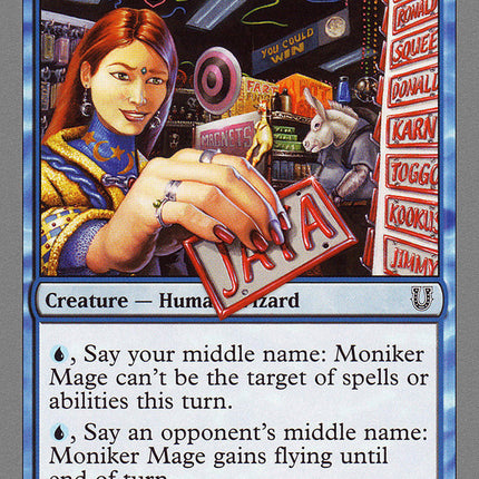 Moniker Mage [Unhinged]