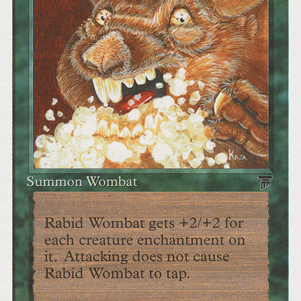 Rabid Wombat [Chronicles]