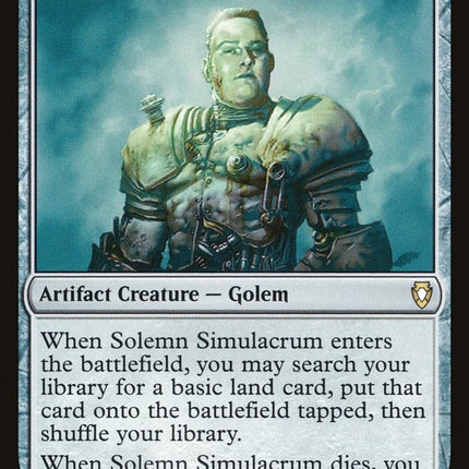Solemn Simulacrum (218/312) [Commander Anthology Volume II]