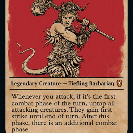 Karlach, Fury of Avernus (Showcase) [Commander Legends: Battle for Baldur's Gate]
