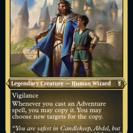 Gorion, Wise Mentor (Foil Etched) [Commander Legends: Battle for Baldur's Gate]