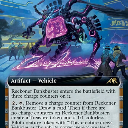 Reckoner Bankbuster (Extended Art) [Kamigawa: Neon Dynasty]