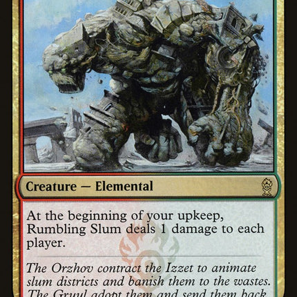 Rumbling Slum [Ravnica Allegiance Guild Kit]