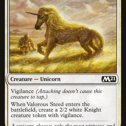 Valorous Steed [Core Set 2021]