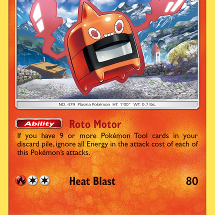 Heat Rotom (24/156) [Sun & Moon: Ultra Prism]