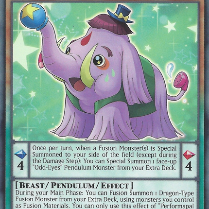 Performapal Splashmammoth [DOCS-EN002] Rare