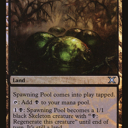 Spawning Pool (Premium Foil) [Tenth Edition]