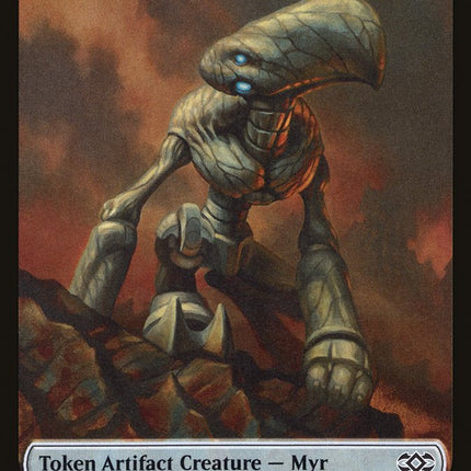Cat // Myr (024) Double-Sided Token [Double Masters Tokens]