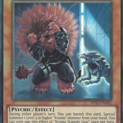 Kozmo Scaredy Lion [SHVI-EN082] Super Rare