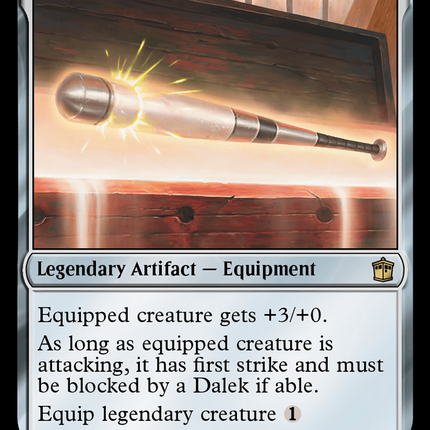 Ace's Baseball Bat (Surge Foil) [Doctor Who]