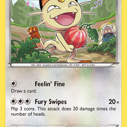 Meowth (67/108) [XY: Roaring Skies]