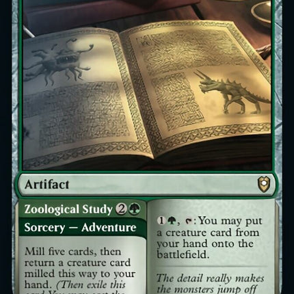 Monster Manual // Zoological Study [Commander Legends: Battle for Baldur's Gate]