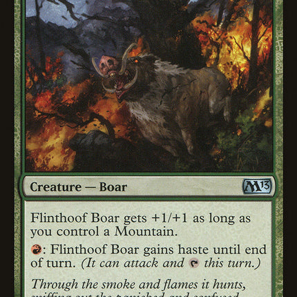 Flinthoof Boar [Magic 2013]
