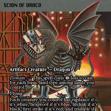 Scion of Draco (2031) (Rainbow Foil) [Secret Lair Drop Series]