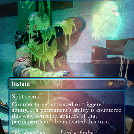 Slimed - Trickbind (Rainbow Foil) [Secret Lair Drop Series]