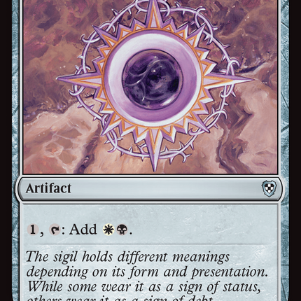 Orzhov Signet [Aetherdrift Commander]