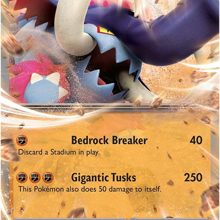 Great Tusk ex (123/198) [Scarlet & Violet: Base Set]