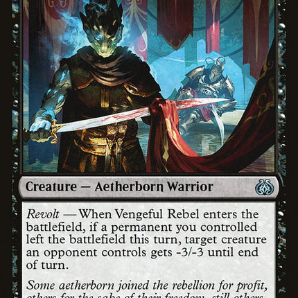 Vengeful Rebel [Aether Revolt]