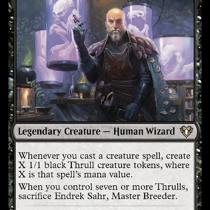 Endrek Sahr, Master Breeder [Commander Masters]
