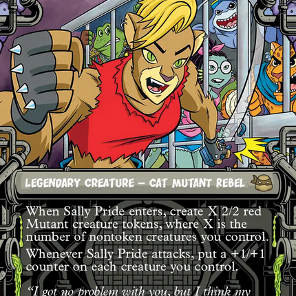 Sally Pride, Lioness Leader (Showcase) [Teenage Mutant Ninja Turtles]