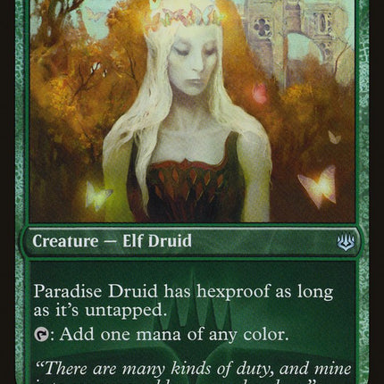 Paradise Druid (FNM) [War of the Spark Promos]