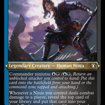 Yuriko, the Tiger's Shadow (Foil Etched) [Commander Masters]