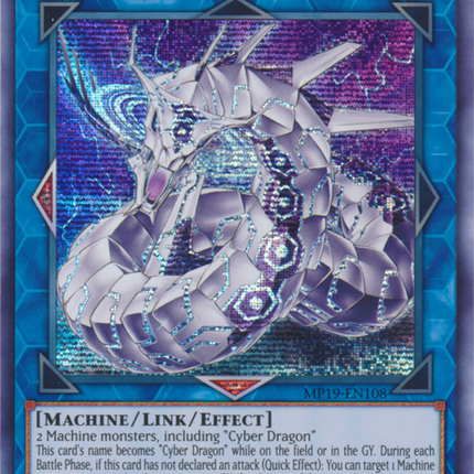 Cyber Dragon Sieger [MP19-EN108] Prismatic Secret Rare
