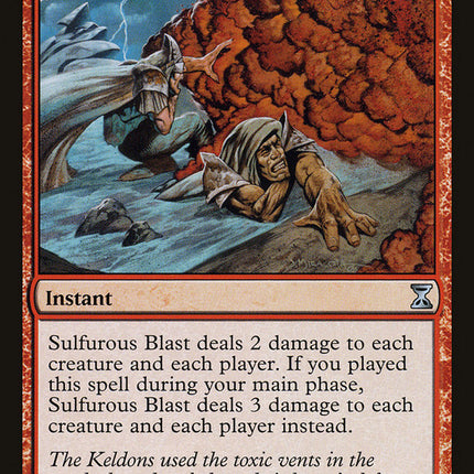 Sulfurous Blast [Time Spiral]