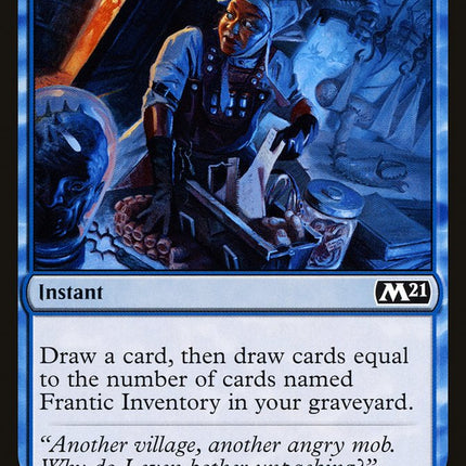Frantic Inventory [Core Set 2021]